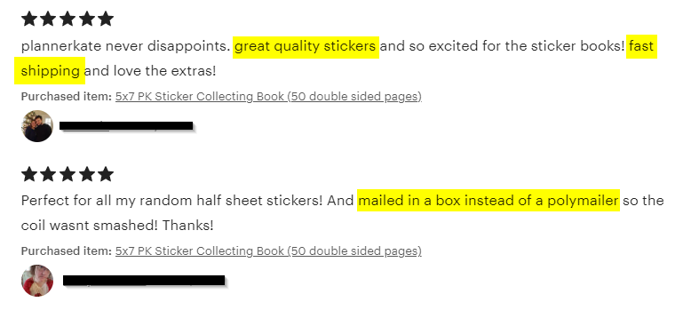  Star Rating for books stickers